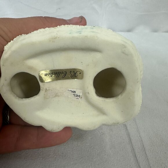 K’s Collection White Ceramic Santa Figurines Glitter Accents Set Of 4 Christmas - Picture 14 of 14